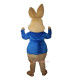 Brown Rabbit Bunny Cartoon Mascot Costume
