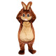 Brown Rabbit Costume Bunny Mascot Costume