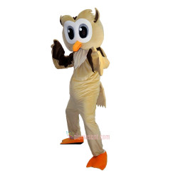 Brown owl Mascot Costume