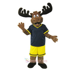 College Sports Moose Mascot Costume