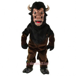 Buffalo Mascot Costume Free Shipping