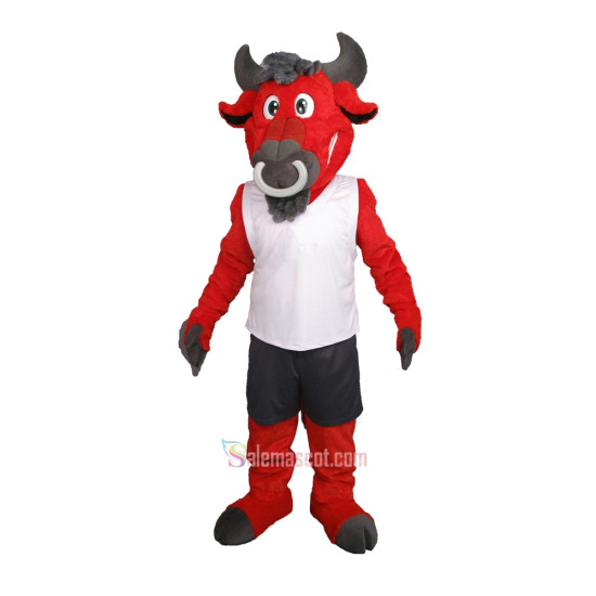 Red Bull Mascot Costume