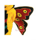 Cute Happy Butterfly Mascot Costume
