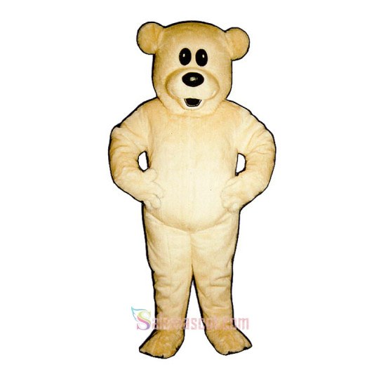 Butterscotch Bear Mascot Costume