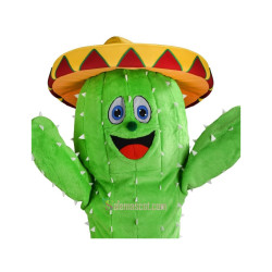 Cute Cactus Mascot Costume
