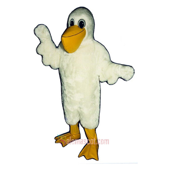 Cartoon Pelican Mascot Costume