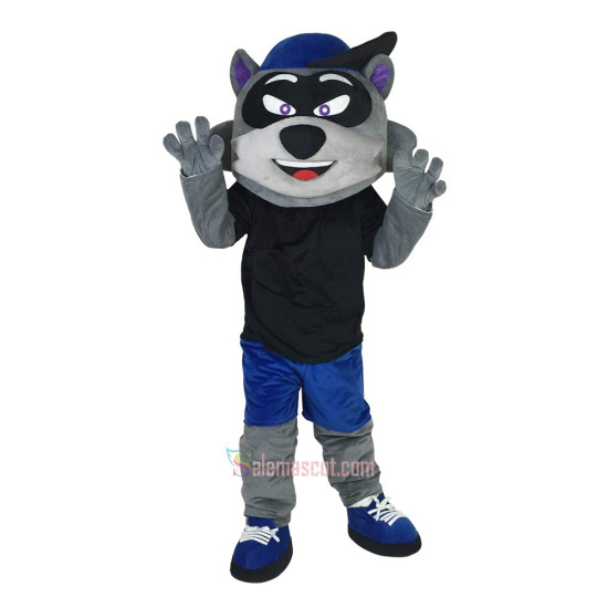 Cartoon Raccoon Mascot Costume