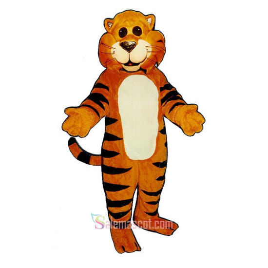 Tiger Meow Mascot Costume