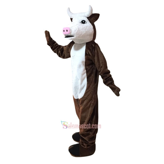 Cattle Cow Bull Cartoon Mascot Costume