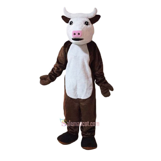 Cattle Cow Bull Cartoon Mascot Costume