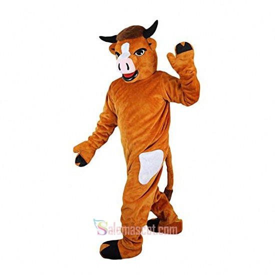 Cattle Cow Bull Ox Cartoon Mascot Costume