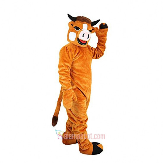 Cattle Cow Bull Ox Cartoon Mascot Costume