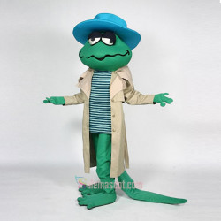 Chet Gecko Mascot Costume