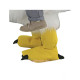 Happy Cute Chicken back Mascot Costume