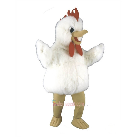 White Chicken Mascot Costume