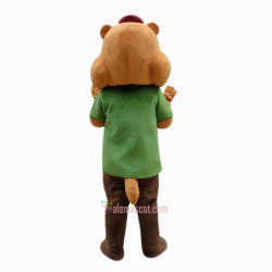 Chipmunk Cartoon Mascot Costume