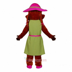 Chipmunk girl Mascot Costume