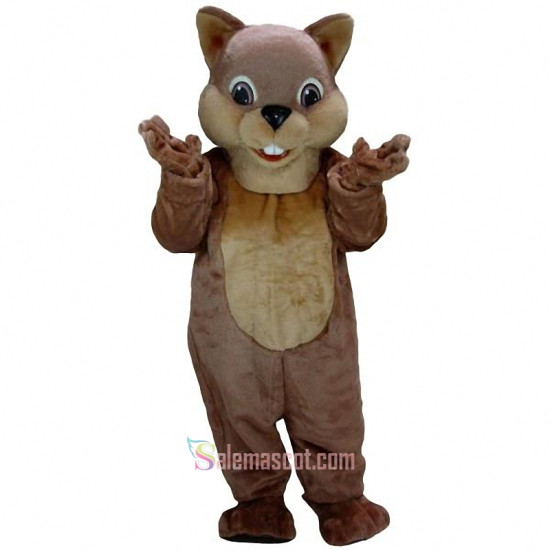 Chipper Chipmunk Mascot Costume
