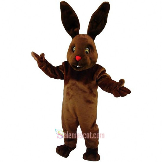 Chocolate Bunny Lightweight Mascot Costume