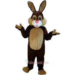 Chocolate Rabbit Lightweight Mascot Costume