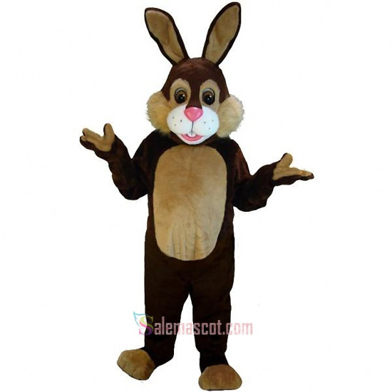 Chocolate Rabbit Lightweight Mascot Costume