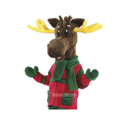 Christmas Reindeer Mascot Costume