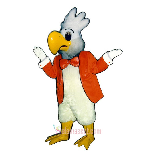 Cockatoo Jacket & Bowtie Mascot Costume