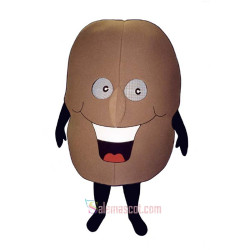 Coffee Bean (Bodysuit not included) Mascot Costume