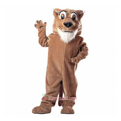 Colby Cougar Mascot Costume