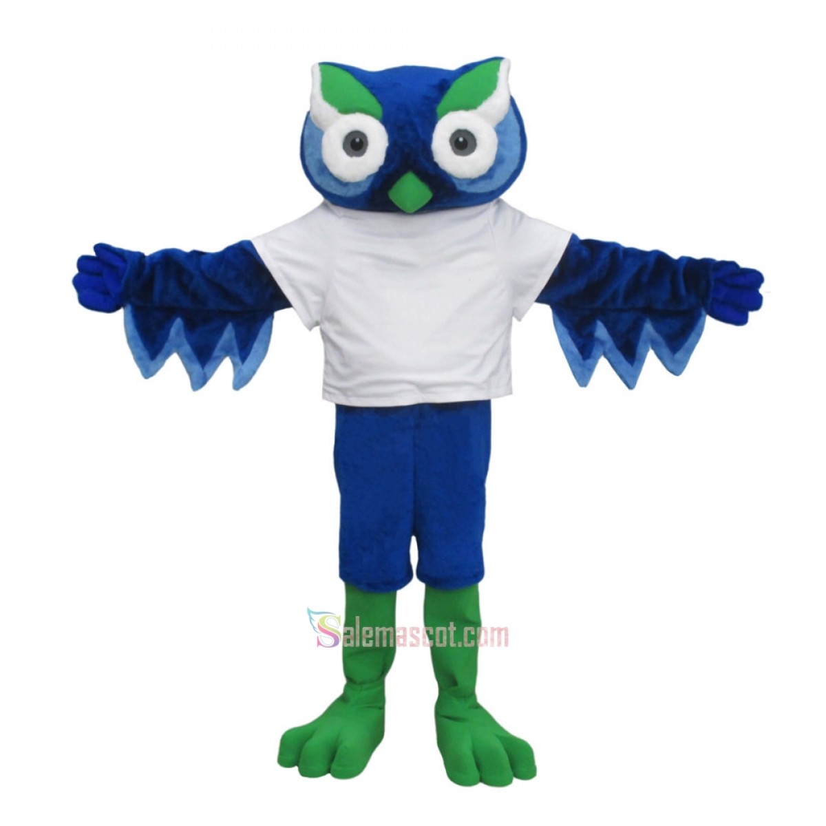 College Cute Handsome Owl Mascot Costume A Low Price