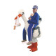 Mascot Costume : back stork