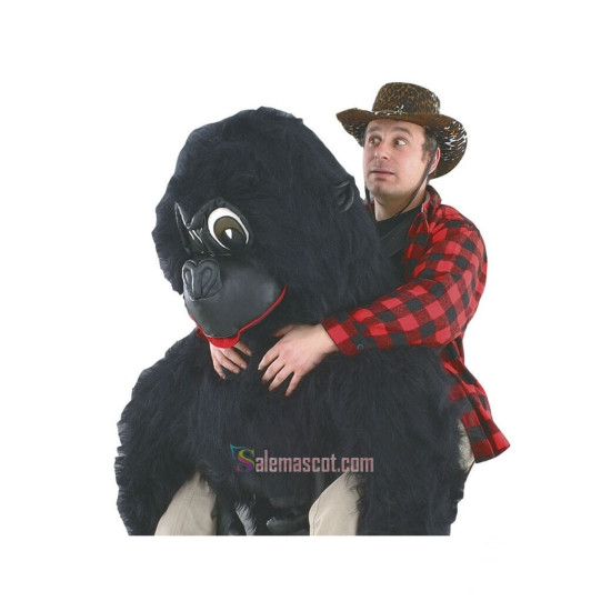 Mascot Costume back gorilla