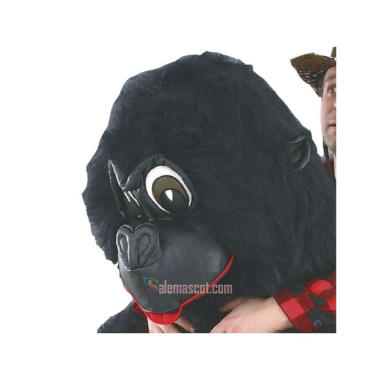 Mascot Costume back gorilla