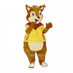 Fox Happy Mascot Costume