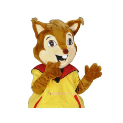 Fox Happy Mascot Costume