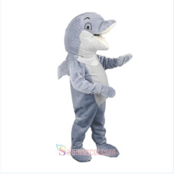 Cute Dolphin Mascot Costume