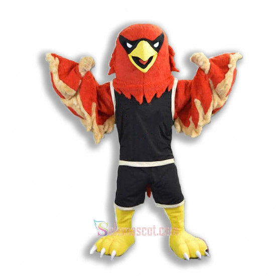 Custom Handsome Falcon Mascot Costume