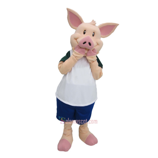Cute Charming Pig Mascot Costume