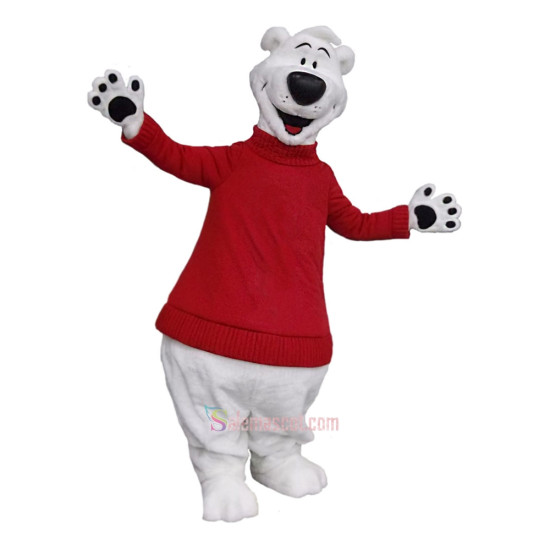 Cute Icee Bear Mascot Costume
