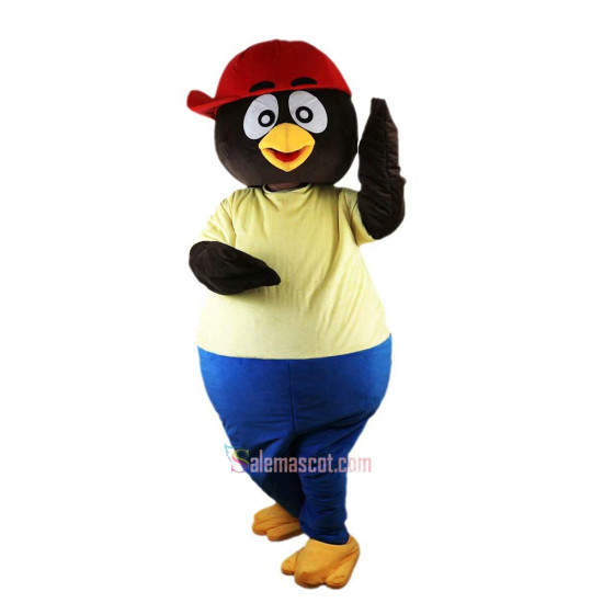 Cute Owl Cartoon Mascot Costume