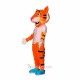 Cute Tiger Mascot Costume