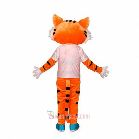 Cute Tiger Mascot Costume