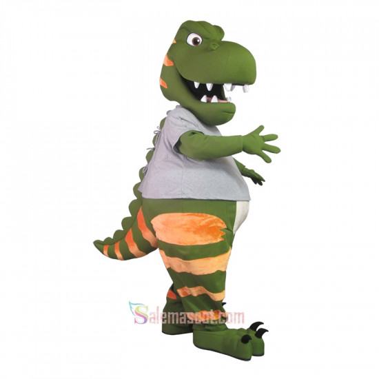 Ferocious Dinosaur Mascot Costume