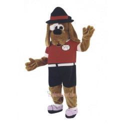 Cute Happy Dog Mascot Costume