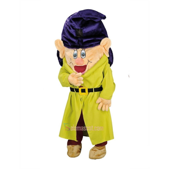 Dopey 7 Dwarfs Mascot Costume Dopey 7 Dwarfs Mascot Costume