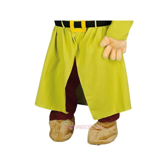 Dopey 7 Dwarfs Mascot Costume Dopey 7 Dwarfs Mascot Costume