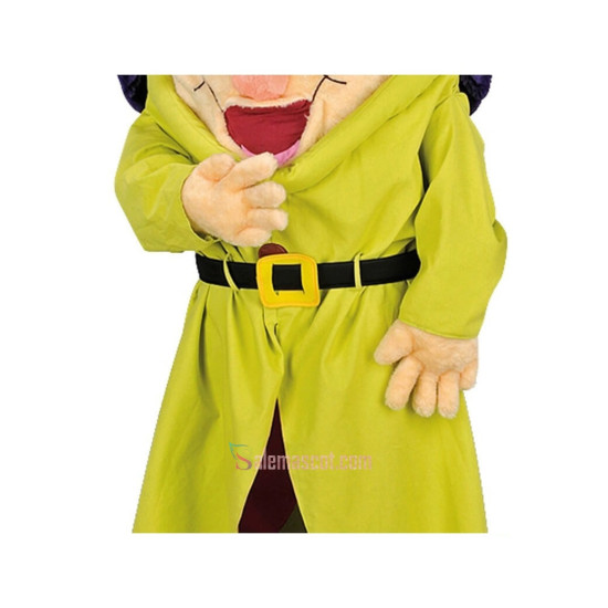 Dopey 7 Dwarfs Mascot Costume Dopey 7 Dwarfs Mascot Costume