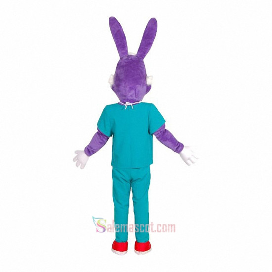 Dr Rabbit Mascot Costume