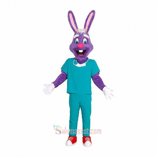 Dr Rabbit Mascot Costume