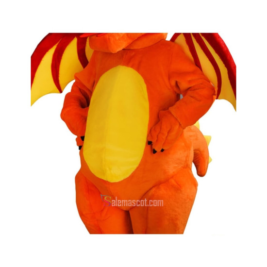 Professional Quality Dragon Mascot Costume Free Shipping